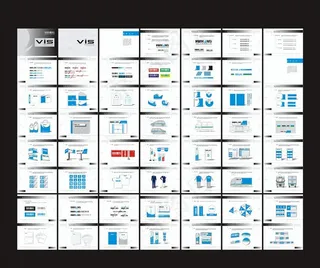 科技公司VI视觉形象识别系统图片