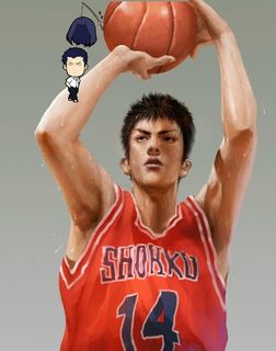 灌篮高手 篮球 樱木 流川枫图片