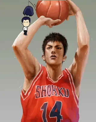 灌篮高手 篮球 樱木 流川枫图片