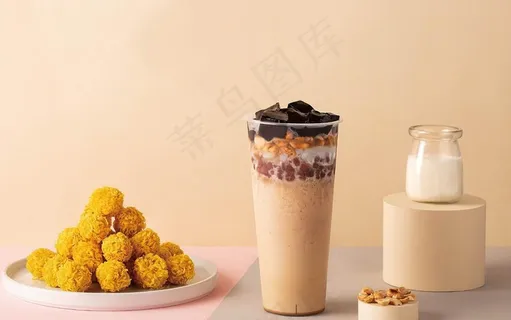 烧仙草奶茶图片 烧仙草奶茶图片