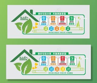 垃圾分类文化墙图片