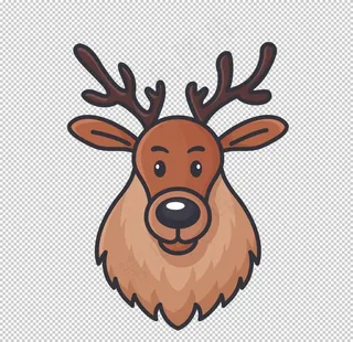 鹿头图片