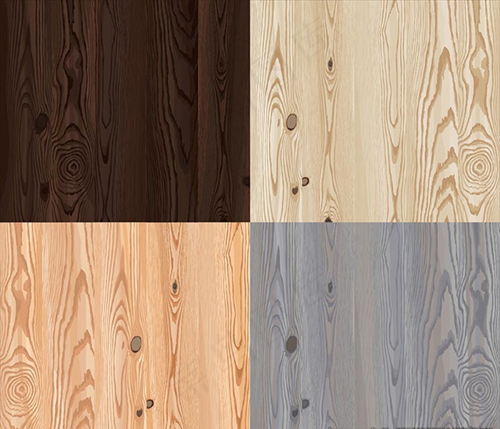 一套木质纹理矢量图图片