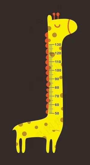 卡通量身高图片