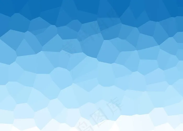 蓝色晶格化背景图片