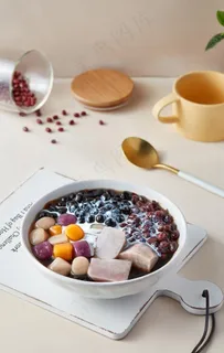 芋圆红豆烧仙草图片 芋圆红豆烧仙草图片