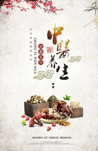 中医养生海报图片