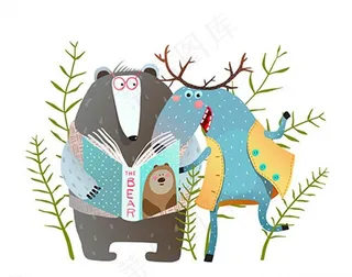 卡通手绘怪兽图片