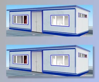 彩钢房效果图图片