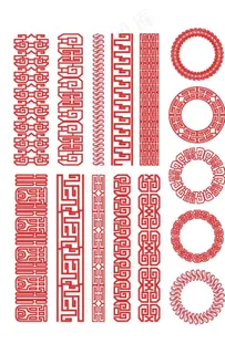 中式古典花纹花边图片