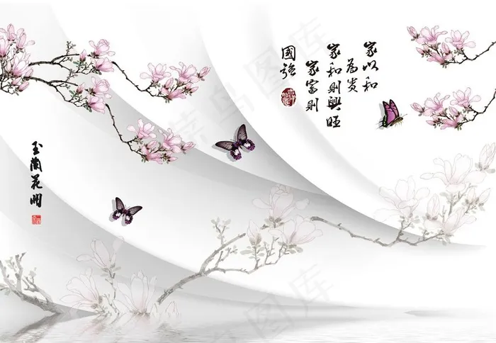 3D电视背景墙图片(9000X6500(DPI:72))psd模版下载