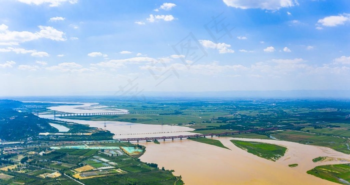 黄河平原图片