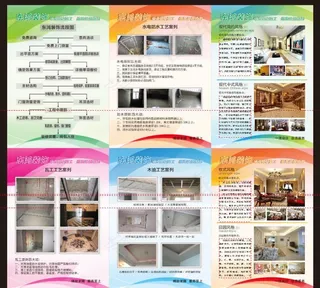 装修公司展板图片