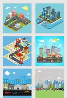 城市2.5D图图片