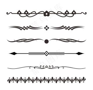 底纹背景花纹花边边框像框条纹线图片