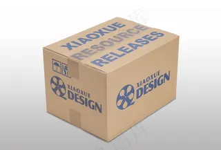 纸箱样机图片