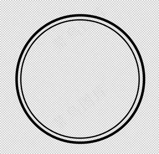 圆形线条边框图片