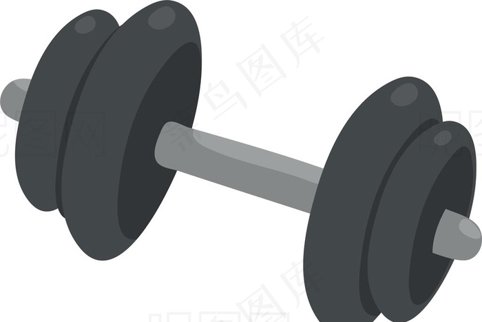杠铃图片eps,ai矢量模版下载