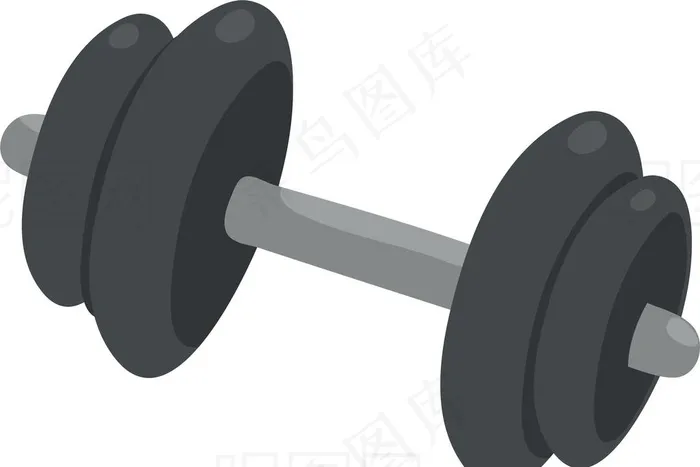 杠铃图片eps,ai矢量模版下载