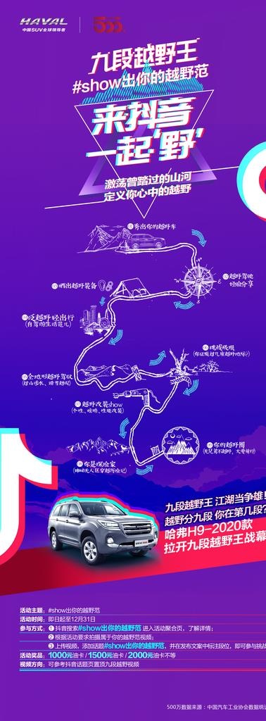 抖音展架图片(1760X4400(DPI:55))psd模版下载