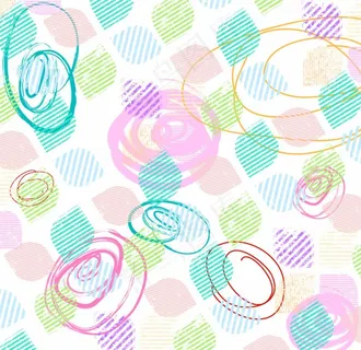 多彩几何涂鸦图片 多彩几何涂鸦图片