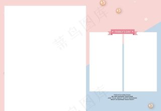 简约相册模板图片