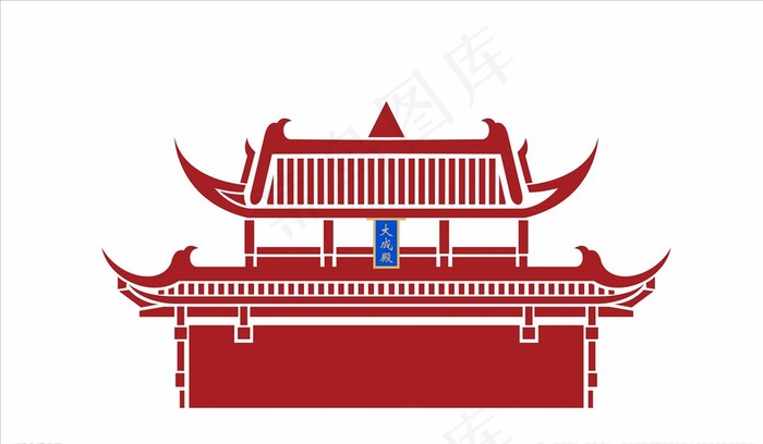 都江堰大成殿图片