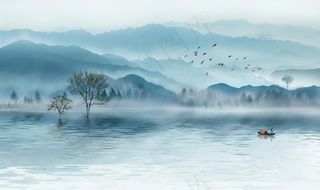 新中式装饰画图片