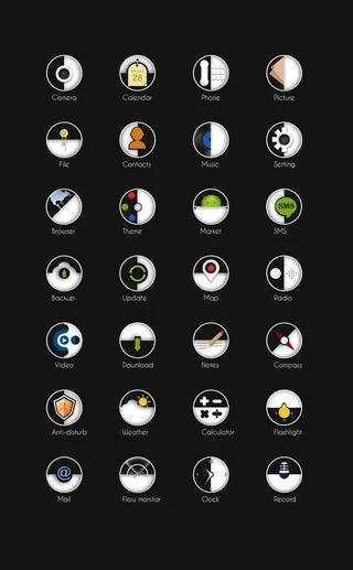 手机主题图标图片