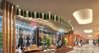 商场设计|商业广场设计效果图图片