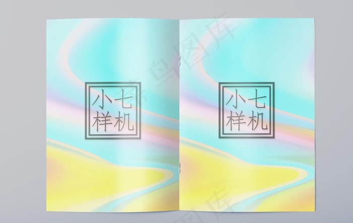 画册样机图片(4288X2848(DPI:300))psd模版下载