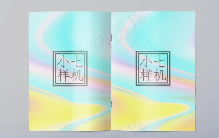 画册样机图片(4288X2848(DPI:300))psd模版下载