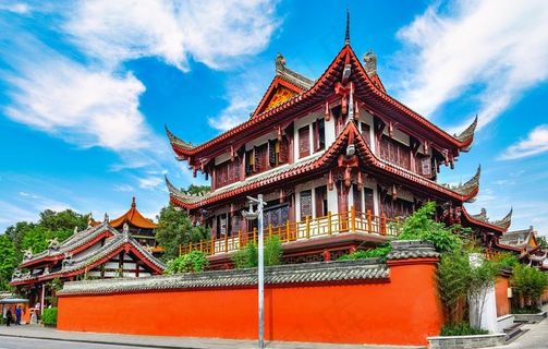 四川省成都市青羊区文殊院图片