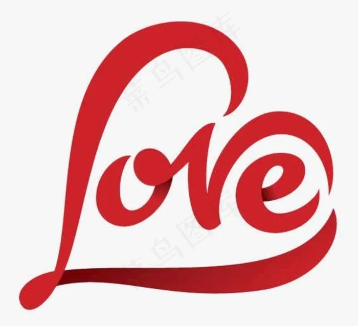 爱心LOVE图片cdr矢量模版下载
