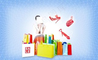 购物海报图片