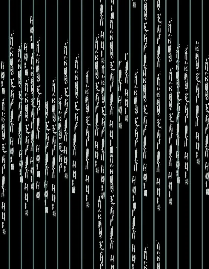 数码印花 大牌花 高清 甲骨文图片