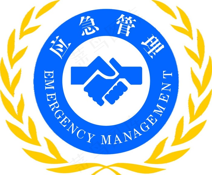 应急管理  LOGO图片psd模版下载