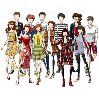 服装矢量插画素材图片