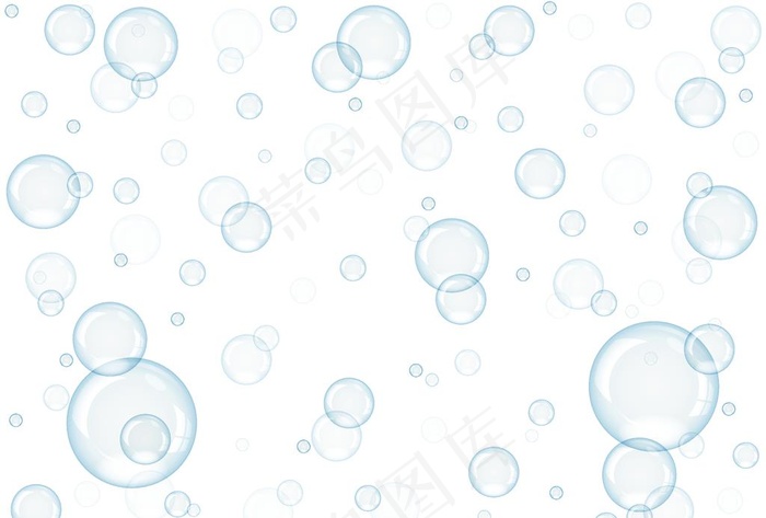 气泡图片ai矢量模版下载