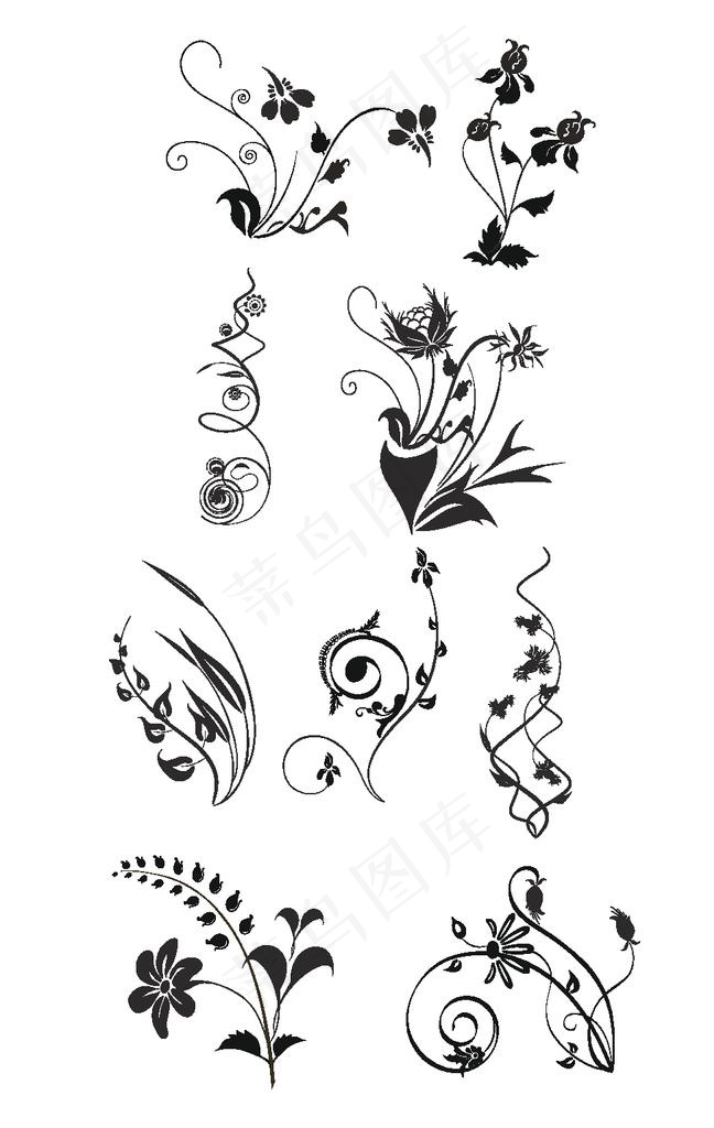 植物花纹图案图片