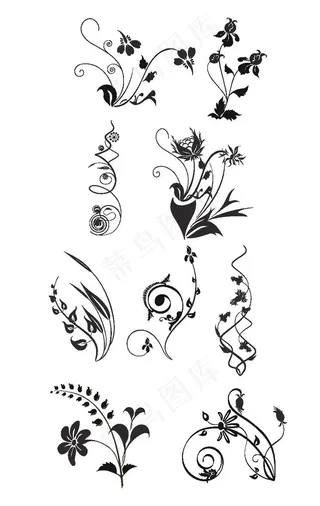植物花纹图案图片