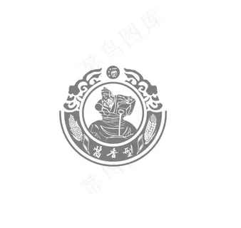 白酒印章酒神图图片 白酒印章酒神图图片