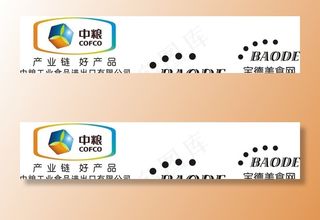 中粮 宝德美食网LOGO图片