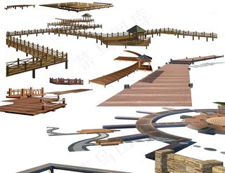 木平台栈道图片