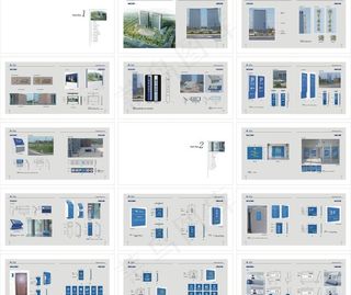 房地产 VI 视觉 导视系统图片