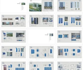 房地产 VI 视觉 导视系统图片