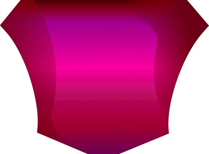 红色盾牌 宝石 质感图片cdr矢量模版下载