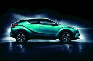 广汽丰田 SUV CHR 蓝车图片