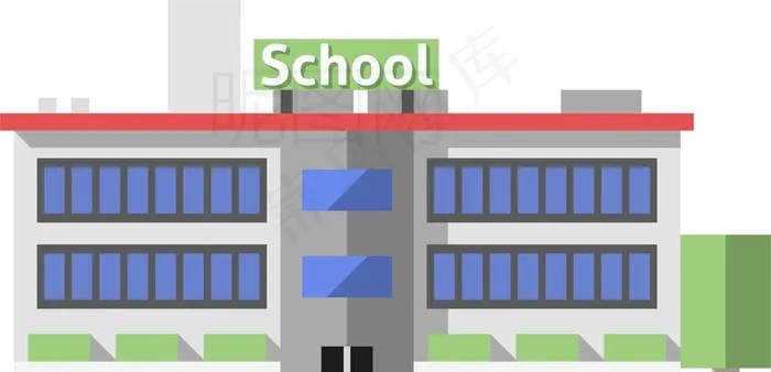 学校图片eps,ai矢量模版下载