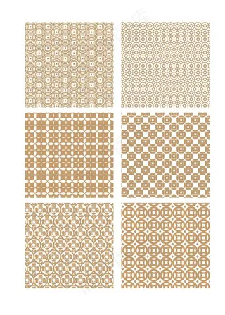 铜钱中式底纹图片